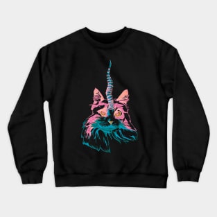 Fluffy Caticorn Crewneck Sweatshirt